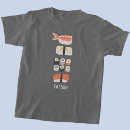 Search for food tshirts sushi
