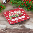 Search for candy cane regular cork coasters festive