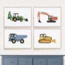 Search for construction posters backhoe