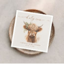 Search for highland cow napkins Boho