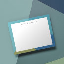 Search for blue border note cards Colorful