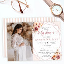 Search for photo baby shower invitations Rustic