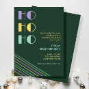 Search for ho ho ho holiday invitations Modern