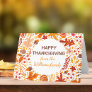 Search for cute thanksgiving cards Autumn leaves