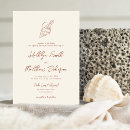 Search for earth tone wedding invitations Terracotta