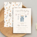 Search for baby clothes invitations Bohemian