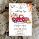 Search for red truck invitations Little pumpkin