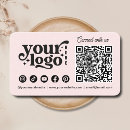 Search for social media business cards modern bold