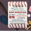 Search for baseball bar bat mitzvah invitations For kids