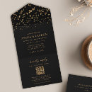 Search for gothic wedding invitations Gold