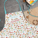 Search for funny holiday aprons Snowflakes