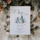 Search for snow baby shower invitations watercolor