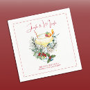 Search for holiday napkins Holly