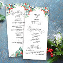 Search for christmas wedding programs Holly