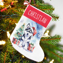 Search for dog christmas stockings Cute