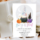 Search for halloween gender reveal invitations Boy or girl
