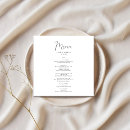 Search for elegant wedding menus Rustic