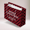 Search for tartan plaid gift bags Script