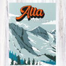 Search for vintage ski postcards Retro travel