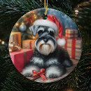 Search for miniature schnauzer ornaments Winter