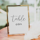 Search for assignment table cards Black and white