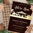 Search for religious christmas invitations Nativity scene