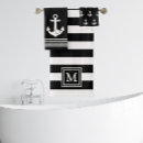 Search for nautical bathroom accessories Monogrammed