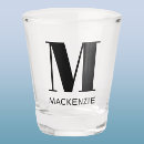 Search for monogram shot glasses Groomsman