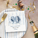 Search for 90th birthday napkins Floral