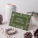 Search for modern art christmas cards Botanical