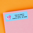 Search for fish return address labels Blue