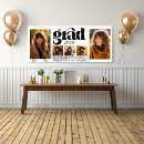 Search for college banners Black and white