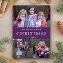 Search for purple holiday cards Stylish