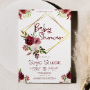 Search for burgundy and gold invitations Flowers