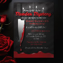 Search for murder mystery invitations bloody
