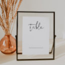 Search for blank table cards Black and white