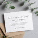 Search for elegant for sympathy thank you cards Black and white