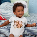 Search for wild one baby bodysuits Woodland