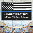 Search for graduation police academy decor Thin blue line