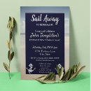 Search for navy blue retirement invitations Anchor