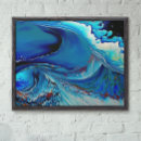 Search for watercolor waves painting posters Abstract