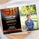 Search for basketball birthday invitations basketballs