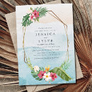 Search for tropical wedding invitations Destination