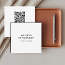 Search for qr code business cards minimal