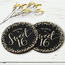 Search for sweet 16 gifts gold glitter