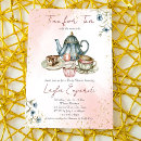 Search for tea baby shower invitations Elegant