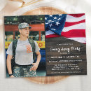 Search for military going away party invitations Soldier