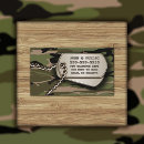 Search for military business cards pattern