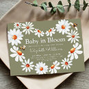 Search for daisy baby shower invitations Boho