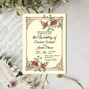 Search for medieval wedding invitations Elegant